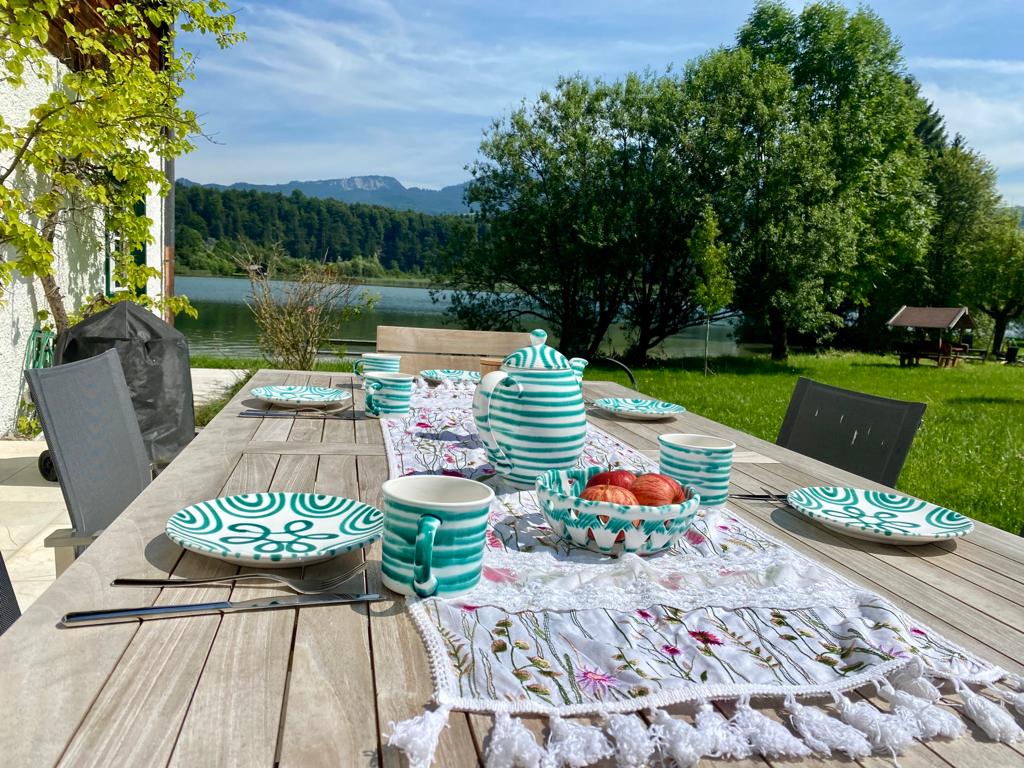 Frühstücken Terrasse