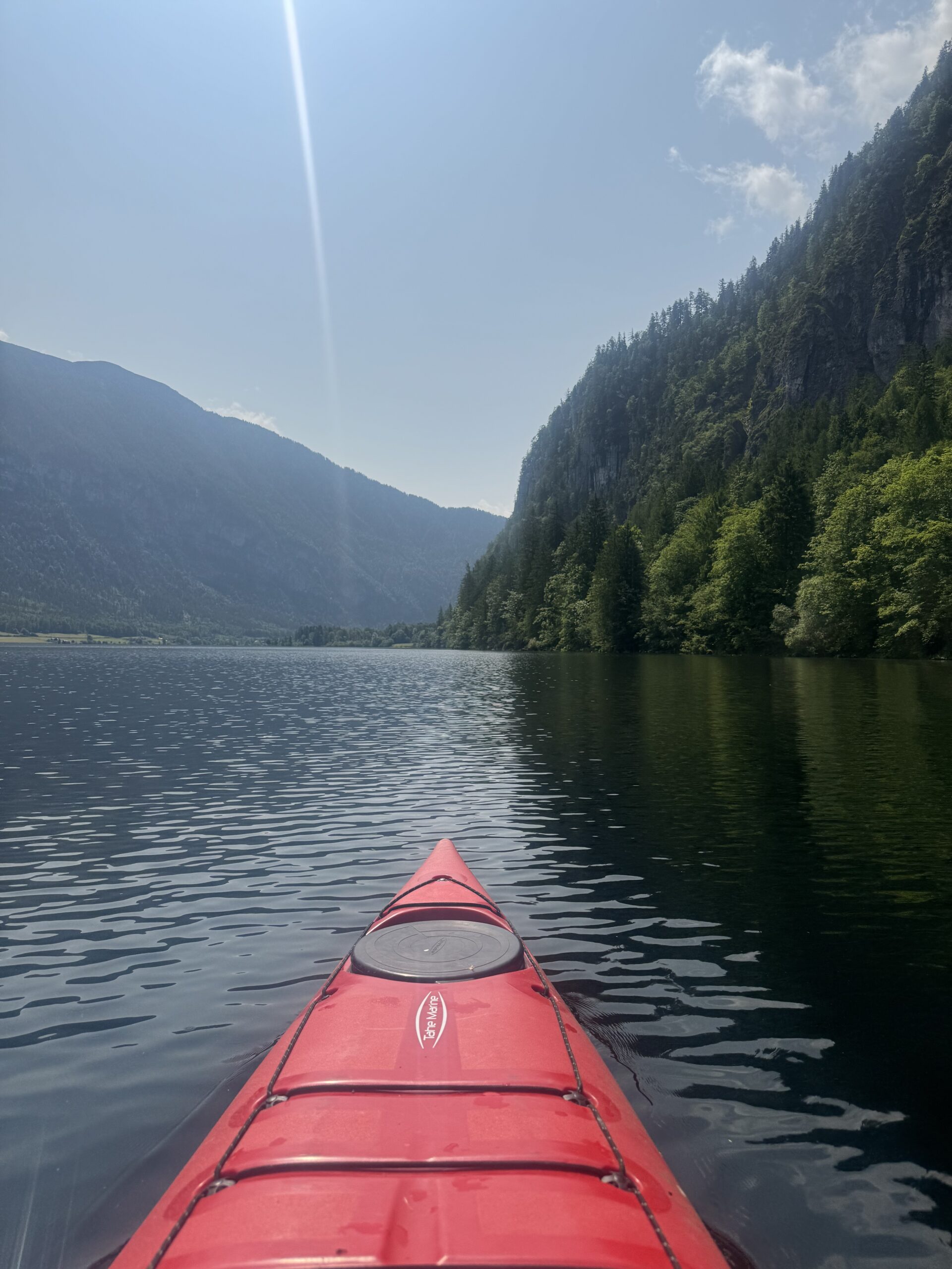 Blick aus Kajak Blick aus Kajak